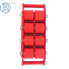 12 Ton 26400lbs Machine Dolly Skate Machinery Roller Cargo Trolley Heavy Duty