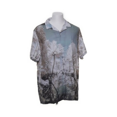 Topman, Kurzarmhemd, Größe: XL, Mehrfarbig, Viskose, Batik, Herren #zyO
