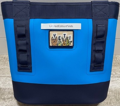 YETI Camino 20 Carryall Tote Bag🌊BIG WAVE BLUE🔵+YETI PATCH🐻WILD