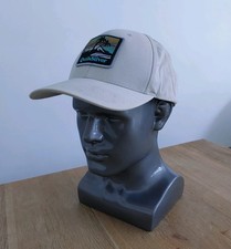 Quiksilver Mens Starkness Palm Baseball Cap Snapback Palm Tree Logo / OS / Beige