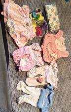 10 piece vintage cabbage Patch doll clothes & accessories from the 80s and 90s