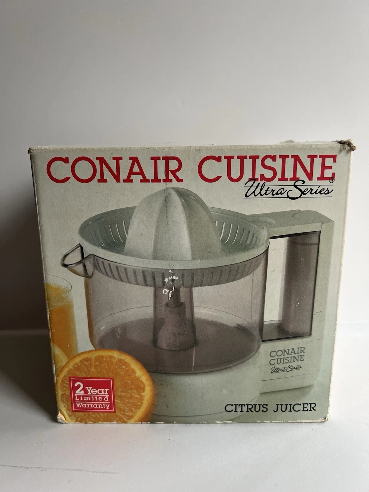 Conair Vintage Orange Citrus Juicer JC Penny Throwback