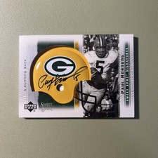2005 Upper Deck Sweet Spot Paul Hornung Sweet Spot Signatures AUTO SP Packers