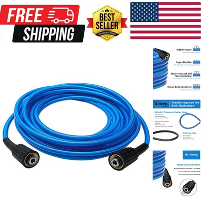 #ad #ad Pressure Washer Hose 25 FT 1 4 Inch Kink Resistant Power Washing Extension H... $29.59