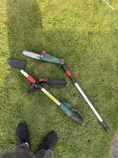 Parkside Cordless Pruner Pole Saw 20V Bare Unit Very Good Condition, No Battery