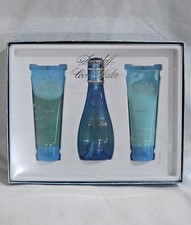 Davidoff Cool Water Woman Gift Set 3.4oz EDT Spray- 2.5oz Shower Gel  Lotion OS