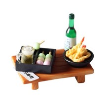 Dollhouse Food Toy -kitchen - Mini Food Play Accessories for Boys Girls,