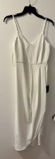 Lulus Reinette White Midi Dress Size Small NWT