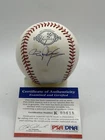 Roger Clemens Yankees Logo Signed Autograph Official Major League Baseball PSA