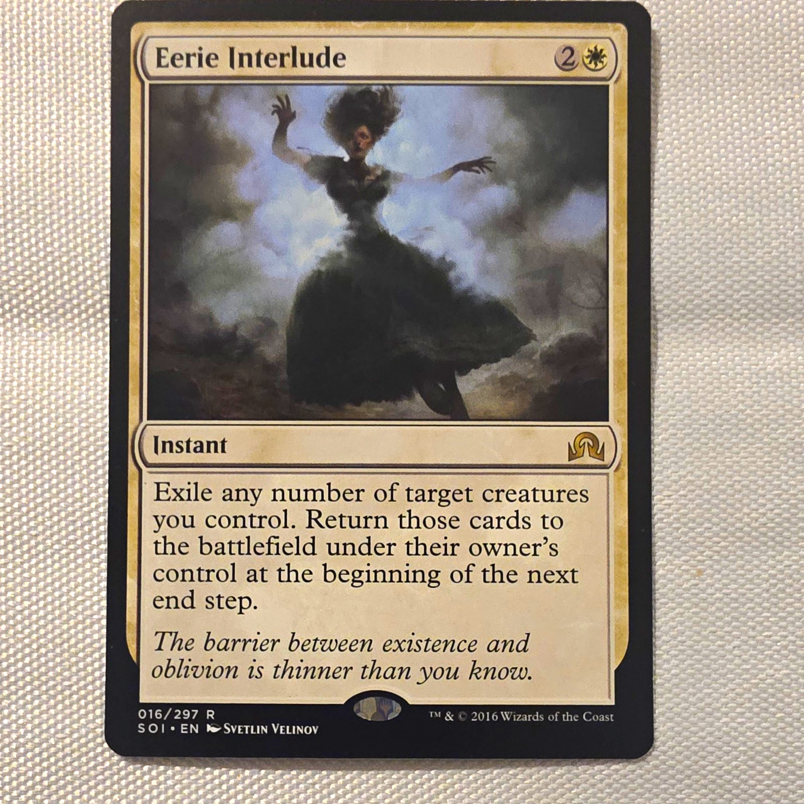 Wizards of the Coast Eerie Interlude 16 Shadows over Innistrad Rare White ENG