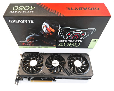 Gigabyte NVIDIA GeForce RTX 4060 GAMING OC Graphics Card - 8GB GDDR6, 128-bit