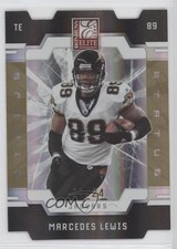 2009 Donruss Elite Status Gold Die-Cut 21/24 Marcedes Lewis #47 s7f