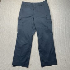 Blauer Tactical Pants Mens Navy Blue Cargo Pockets Straight utility Read 4 Size