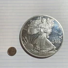2000 Half Troy Pound Fine Silver Round Walking Liberty Design Collectible Coin