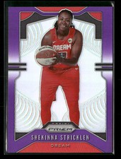 2020 Panini Prizm WNBA #23 Shekinna Stricklen Purple #/125