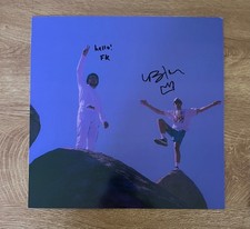* LOUIS THE CHILD * signed 12x12 album insert * ROBBY HAULDREN & FREDDY KENNETT