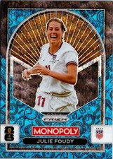 2026 Julie Foudy #93 Panini Monopoly FIFA World Cup Four Corners Blue Wave USA