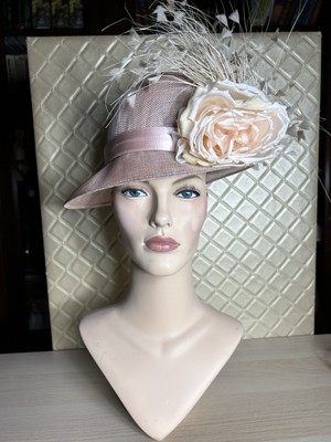 Philip Treacy Light Pink (Blush) Hat (1183) UK