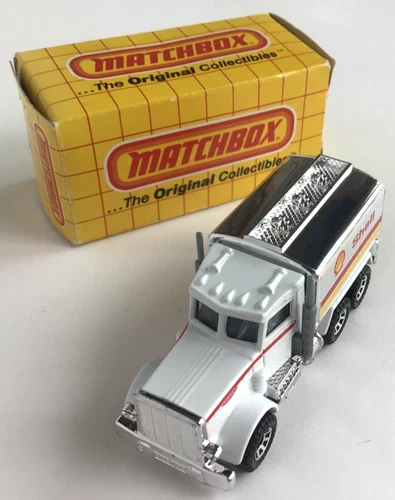 Lesney Matchbox MB56 Peterbilt Shell Oil Tanker 1981 Vintage MIOB Free Shipping