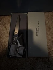 Vintage Gingher Pinking Shears 7 1/2" Scissors G-7P Orig Box Excellent Condition