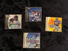 Dreamcast Game Lot CIB NBA 2K1 NFL 2K World Series Baseball 2K2 Rippin Riders