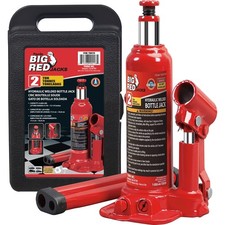 Torin Big Red T90213 Hydraulic Bottle Jack 2 Ton 4000 Lb Lifting Range 7 To 1...