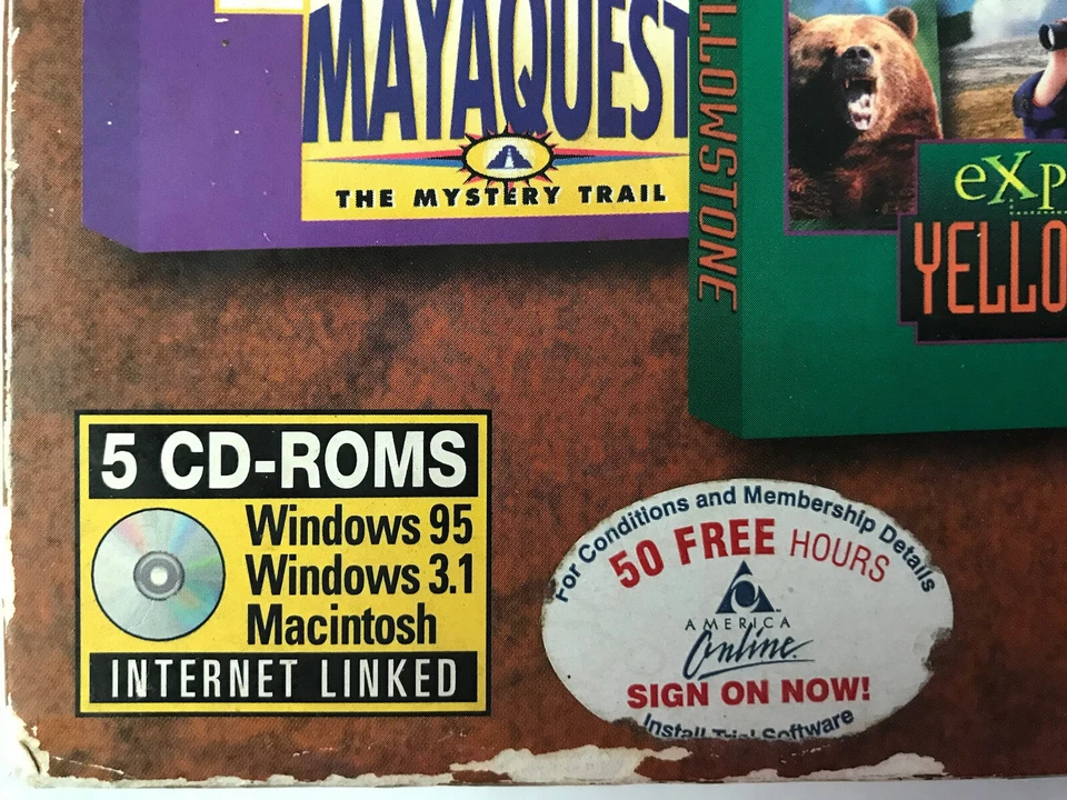 The Learning Company Trail Adventure Collection 5 CDs History Social Studies NEW - Image 2 of 4