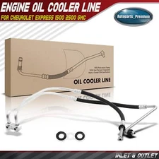 Oil Cooler Line Inlet & Outlet for Chevrolet GMC  Express Savana 1500 2500 4.3L