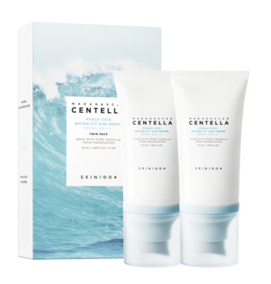 Doppelpack SKIN1004 Madagascar Centella Hyalu-Cica Sonnenserum LSF50 PA++++ 50mlx2