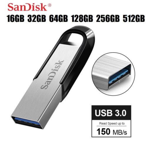 Chiavetta USB 3.0 Sandisk Ultra Flair 32 64 128 256 512 GB PenDrive 150MB/s - Foto 4 di 9