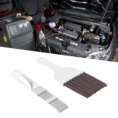 Air Conditioner Fin Repair Comb Cleaner Ac Condenser Metal Coil Brush Paar