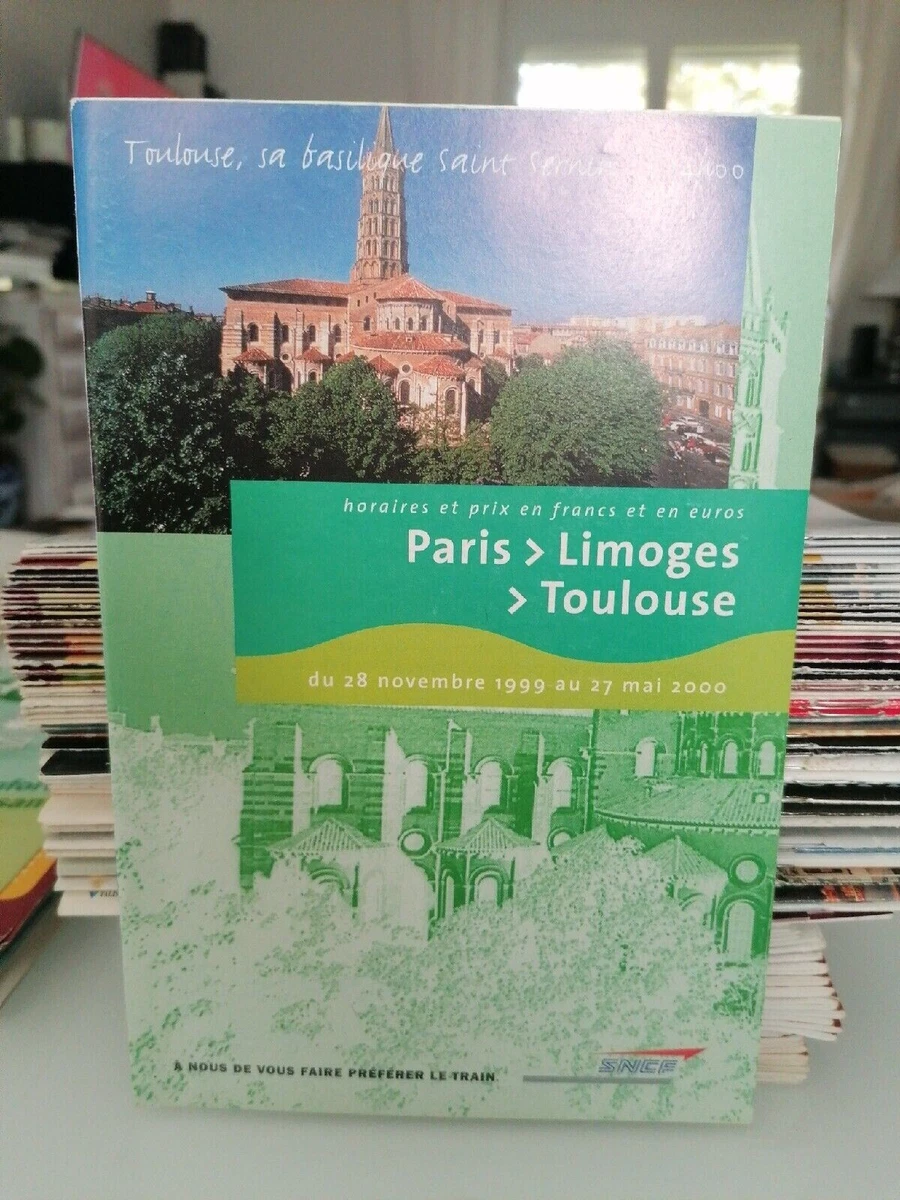 SNCF 1992 - Fascicule Horaires Et Livret De Marche Des Trains - Occasion
