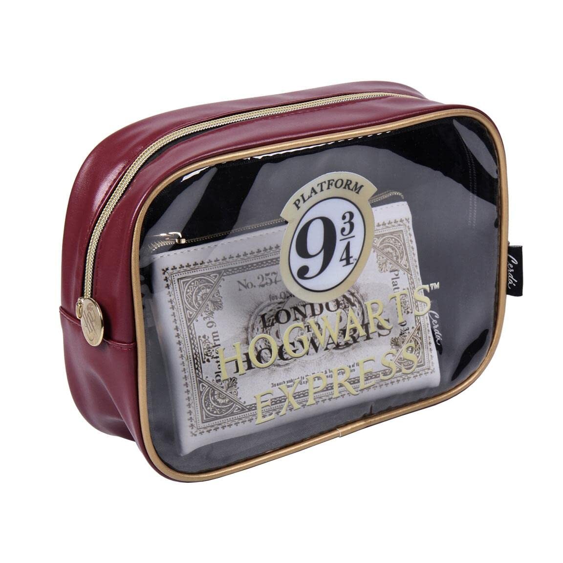 P.Derive HARRY POTTER - Hogwarts Express - Toilet Bag 2Pc ACC NUOVO