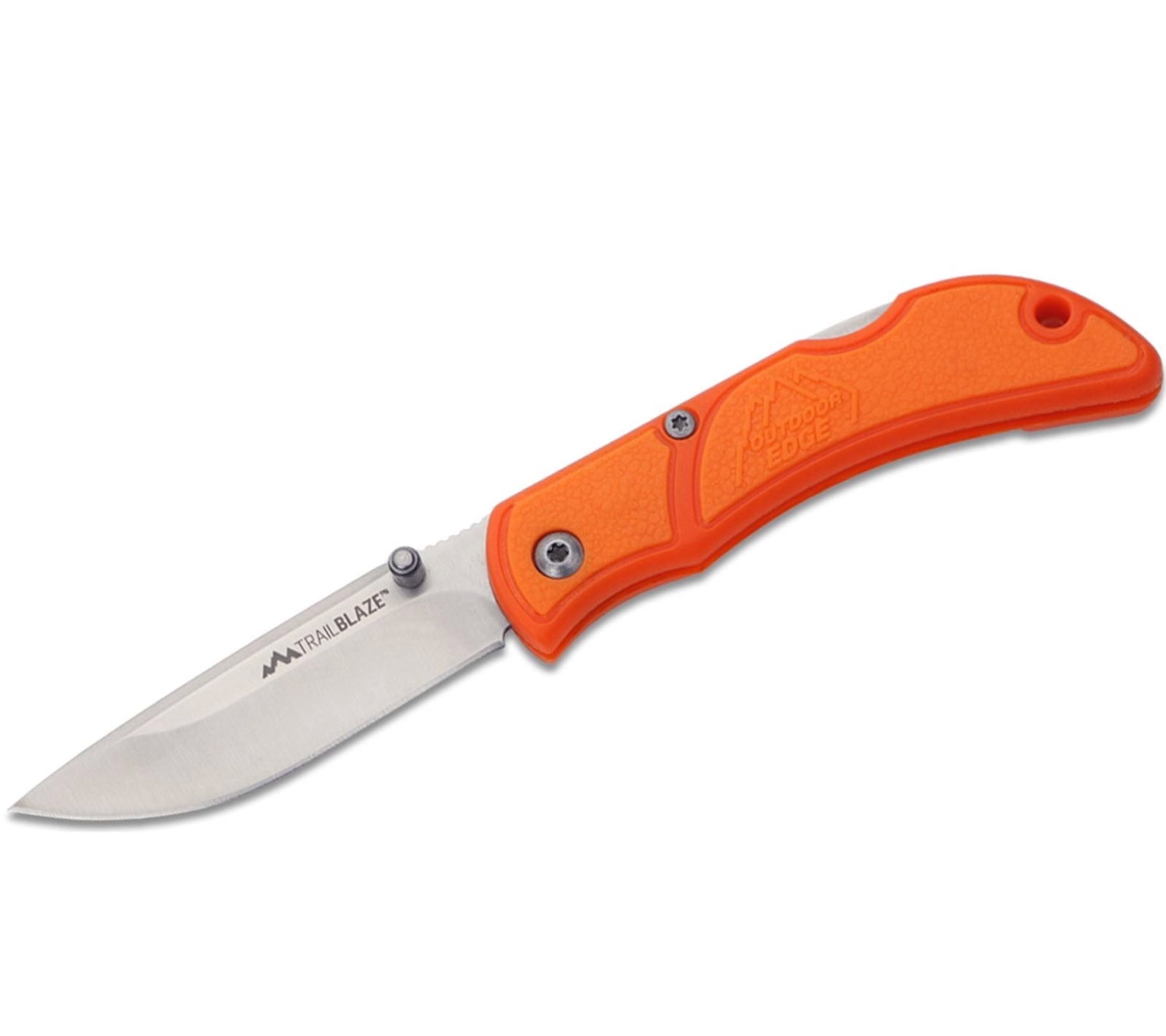 Outdoor Edge Trailblaze 2.5" Satin Drop Point (Blaze Orange) Folding