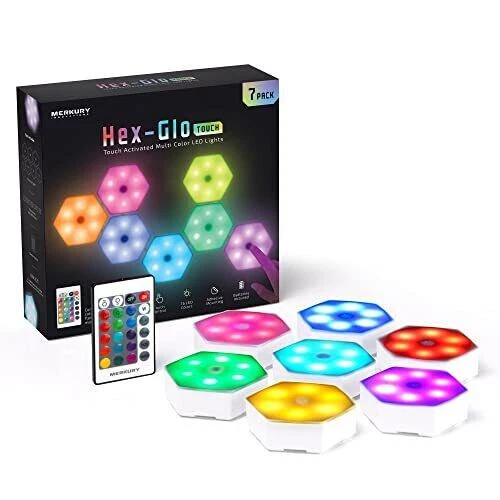 7 Inch LED Light Sticks Assorted Color 40 Piece Pack