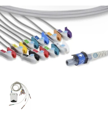 Welch Allyn Cardio Perfect SE-PRO-600 ECG Cables - Compatible