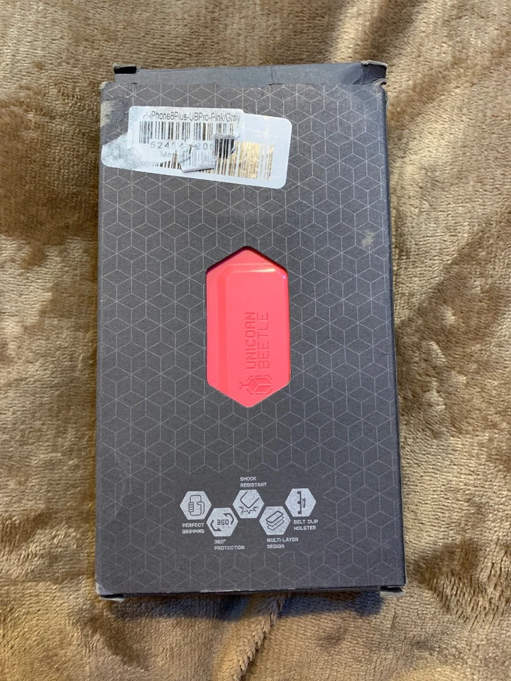 Supcase Unicorn Beetle Pro Series Rugged Holster - iPhone 7/8 plus - pink/gray - Image 2 of 4