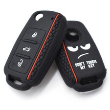 Xukey Silicone Car Key Case Remote Fob Cover For Vw Golf Polo For Skoda Octavia