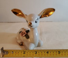 Deer Trio Chase Porcelain Gold Trim & Rose VINTAGE Matching Set of 3 WHOLESALE — photo 6