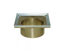 NEWPORT BRASS 6 in. Square Shower Drain Throat