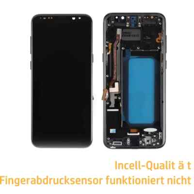 Display Für Samsung Galaxy S8 Plus G955 LCD INCELL TouchScreen Bildschirm Rahmen