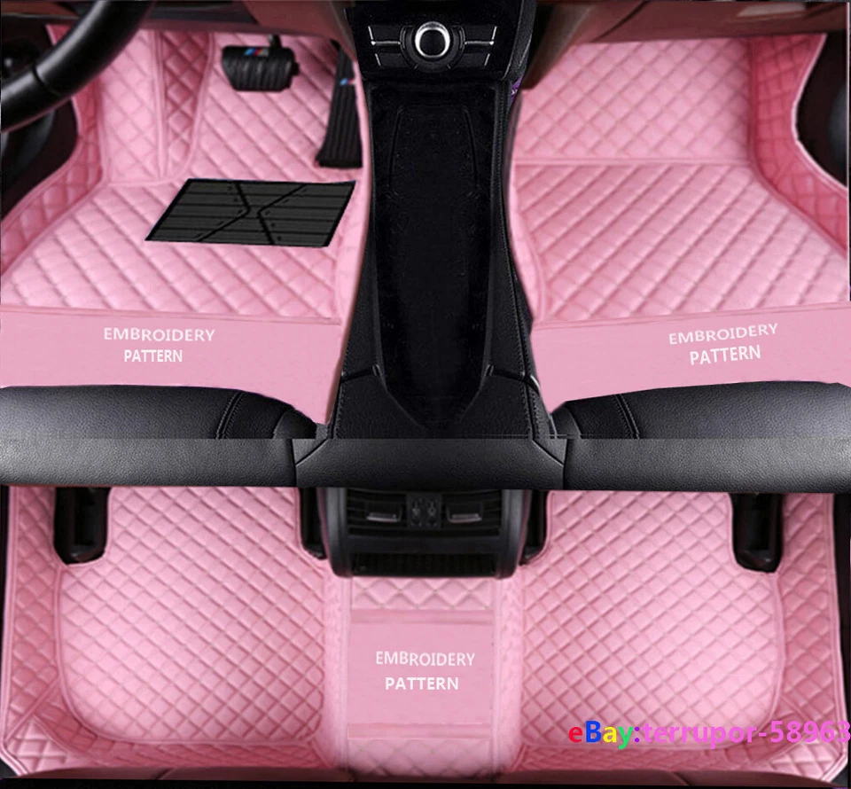 For INFINITI 2006-2022 Custom Letters Luxury Liners Waterproof Car Floor Mats - Image 4 of 4