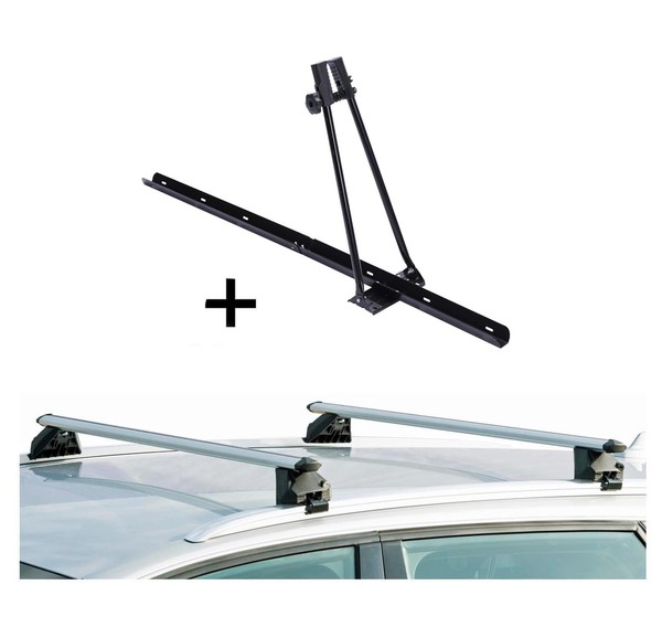 FahrradträGer Orion+RelingträGer CRV107A FüR Skoda Fabia III SW 5TüRer Ab 15-image