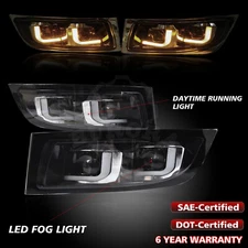 For 2003-2009 Lexus GX470 LED Fog Light Daytime Running Light Assembly A Pair OE
