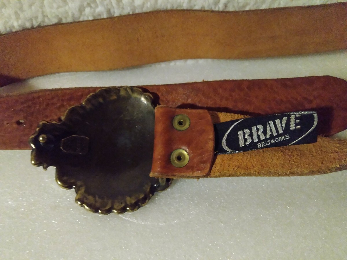 Brave Women Brown Belt Size 30 / S Brown Leather 30 Size Belts for Women for sale | eBay main image 2