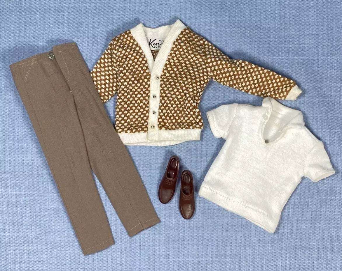  fraternity meeting slacks white shirt shoes guc sweater