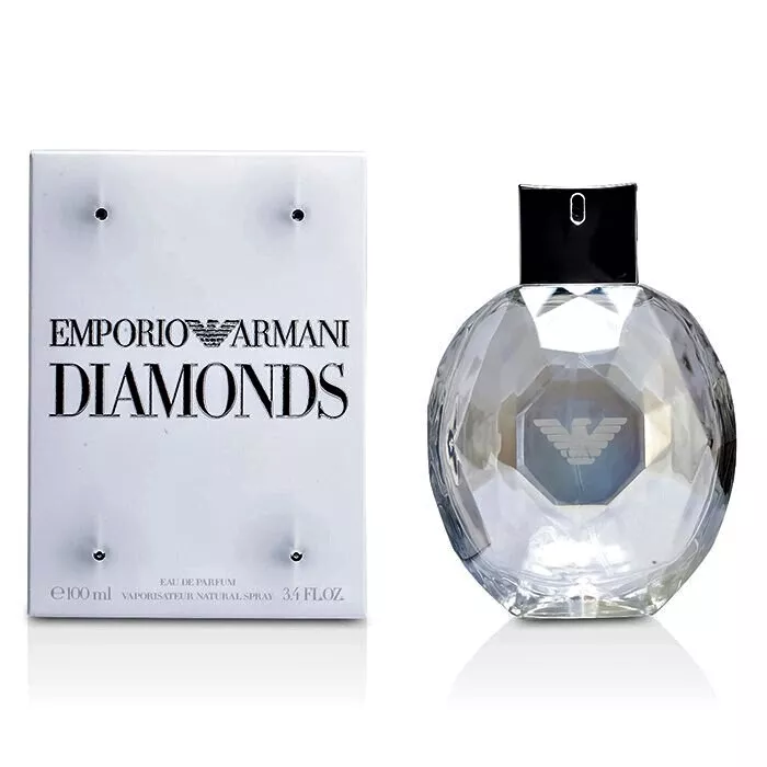 Giorgio Armani Emporio Diamonds Eau De Parfum Edp Spray Women 3.4Oz / 100Ml  New | Ebay