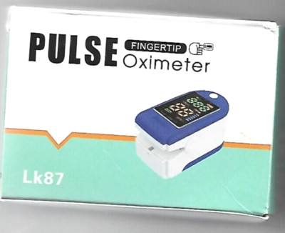 Fingertip Pulse Oximeter LK-87 with batteries