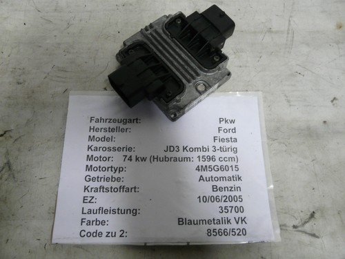 Ford Fiesta JD3 3 Türig 74 Kw 1.6 Getriebesteuergerät 4S6P-7Z369