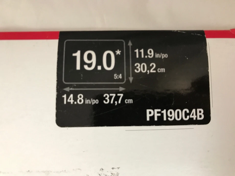 Privacy Filter for 19" Standard LCD Monitor - 3M - PF190C4B - Image 3 of 4